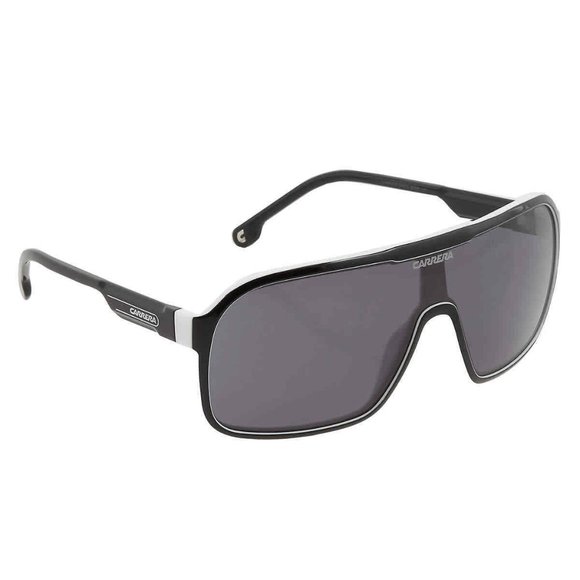 SALE! Carrera Men's Shield Black Designer Sunglasses